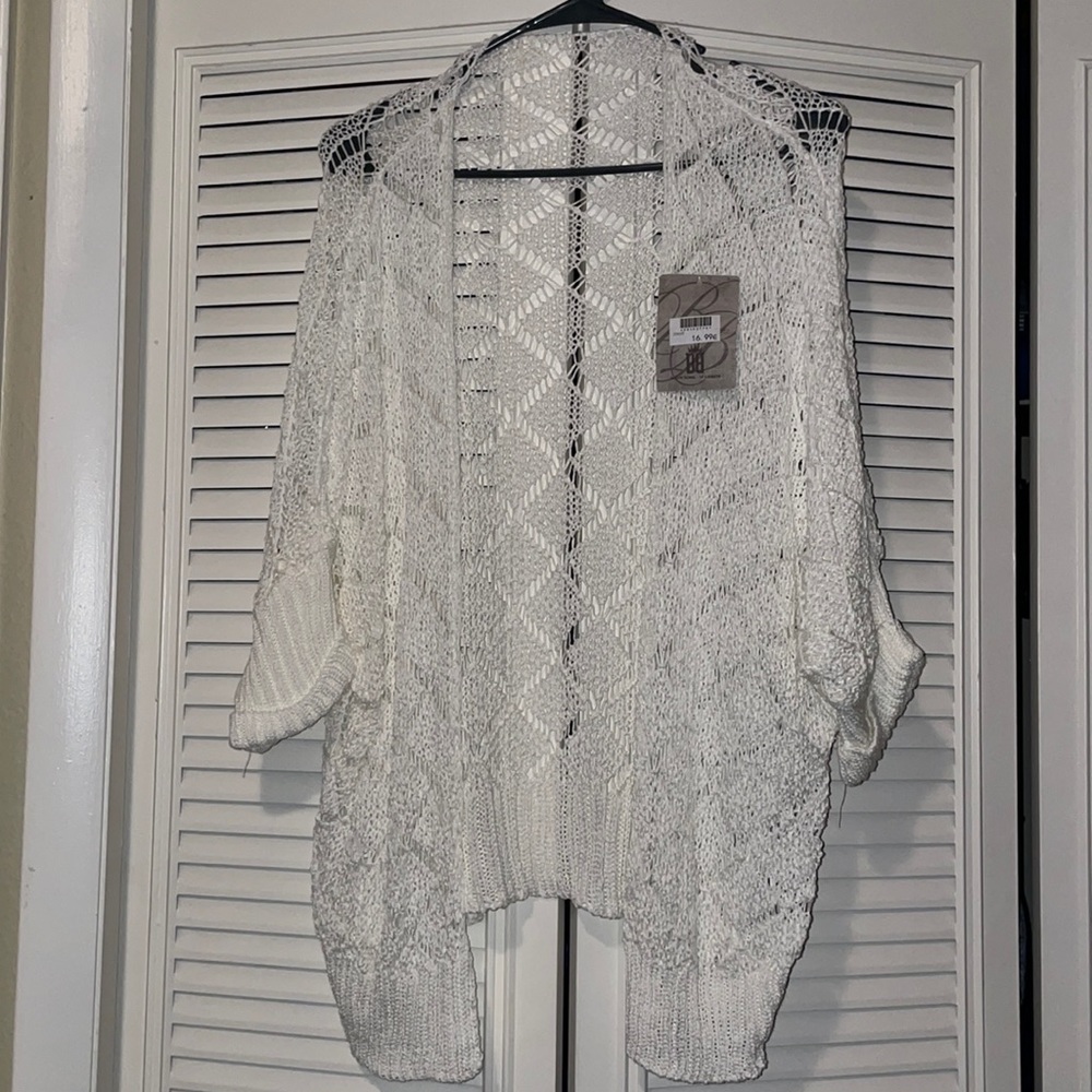 White Lace Cardigan